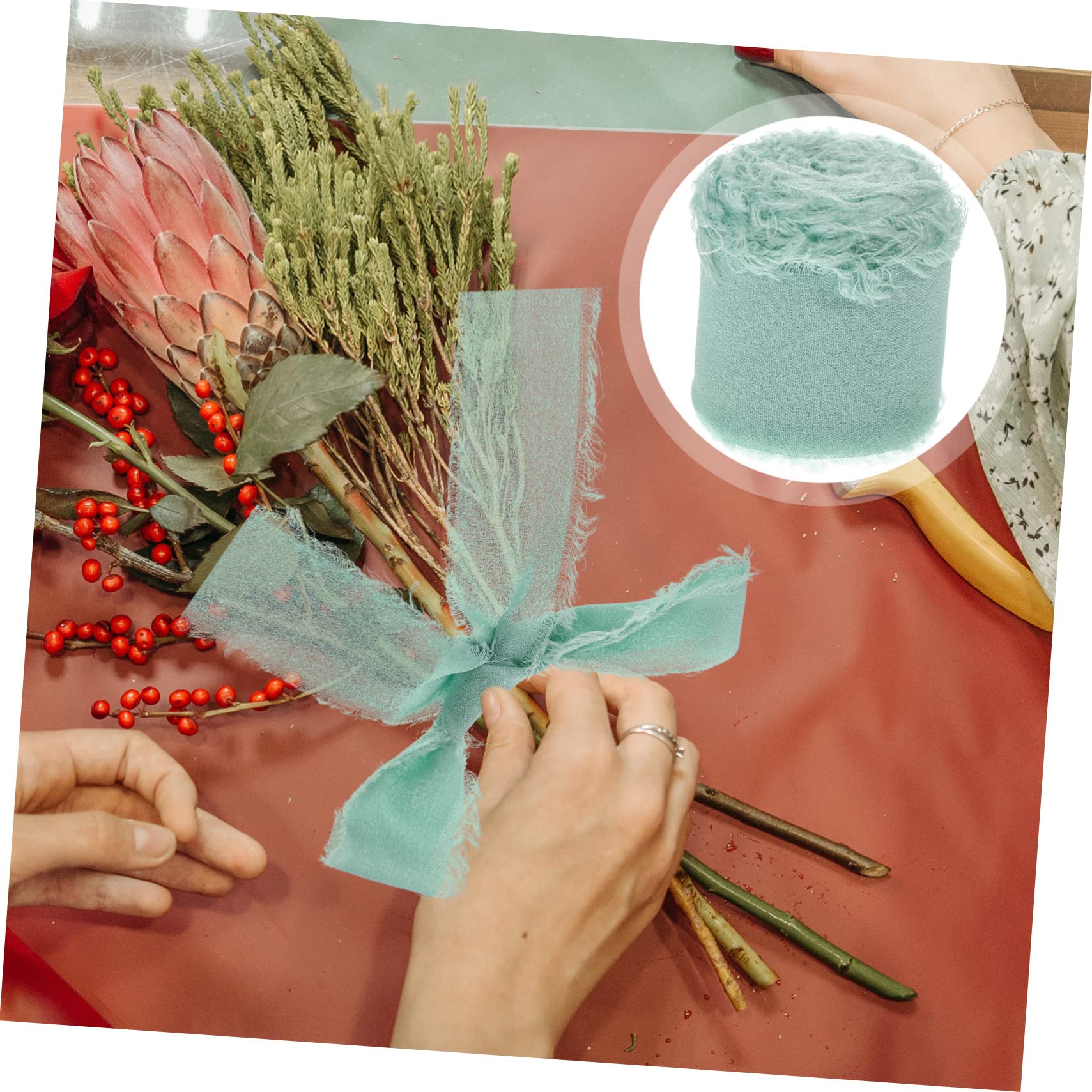 VILLCASE 9rollen Dekoratives Hochzeitsband Satin-ribbons Mit Fransen Pro Für Brautsträuße Einladungen Und Kreative Bastelprojekte Hochzeitsdeko Und Geschenkverpackung