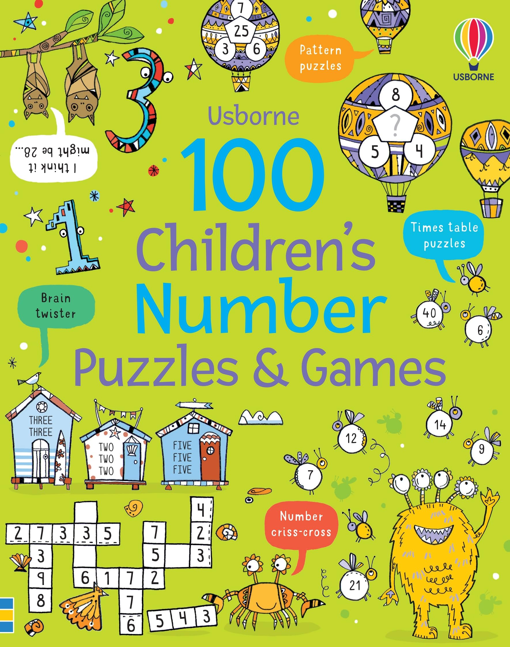 100 Children's Number Puzzles and Games (Puzzles, Crosswords and Wordsearches)
