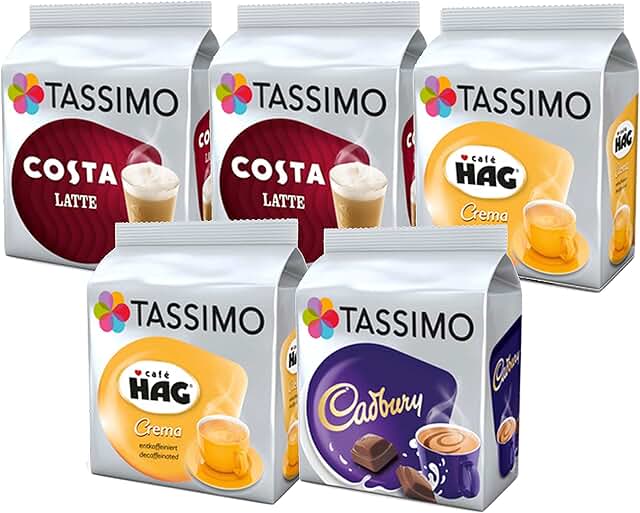 Amazon.co.uk tassimo coffee pods decaffeinated