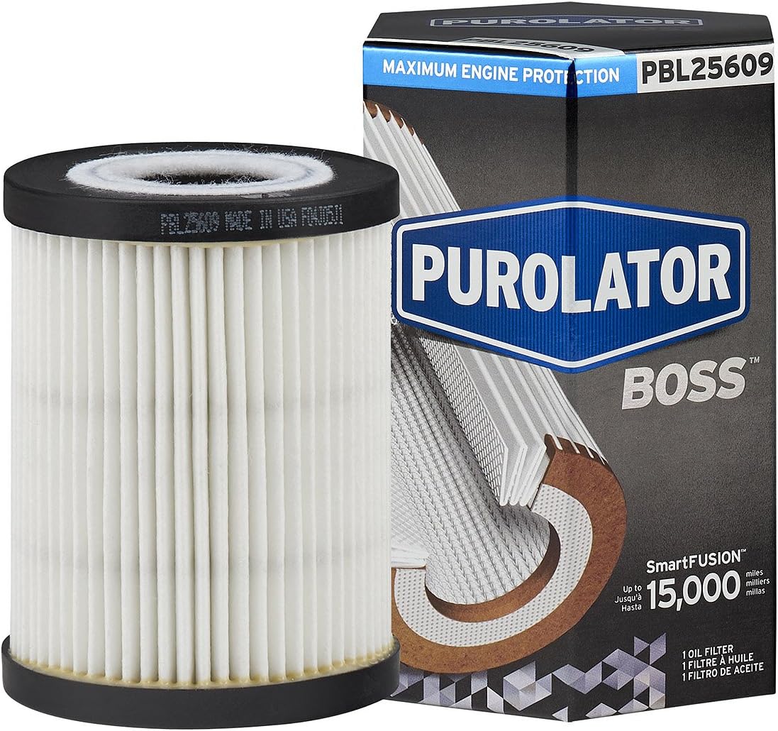 PBL25609 PurolatorBOSS Maximum Engine Protection Cartridge Oil Filter Compatible With Toyota 4Runner, Lexus GX460, Lexus IS250, Lexus GS350, Lexus IS350 and Lexus LS460
