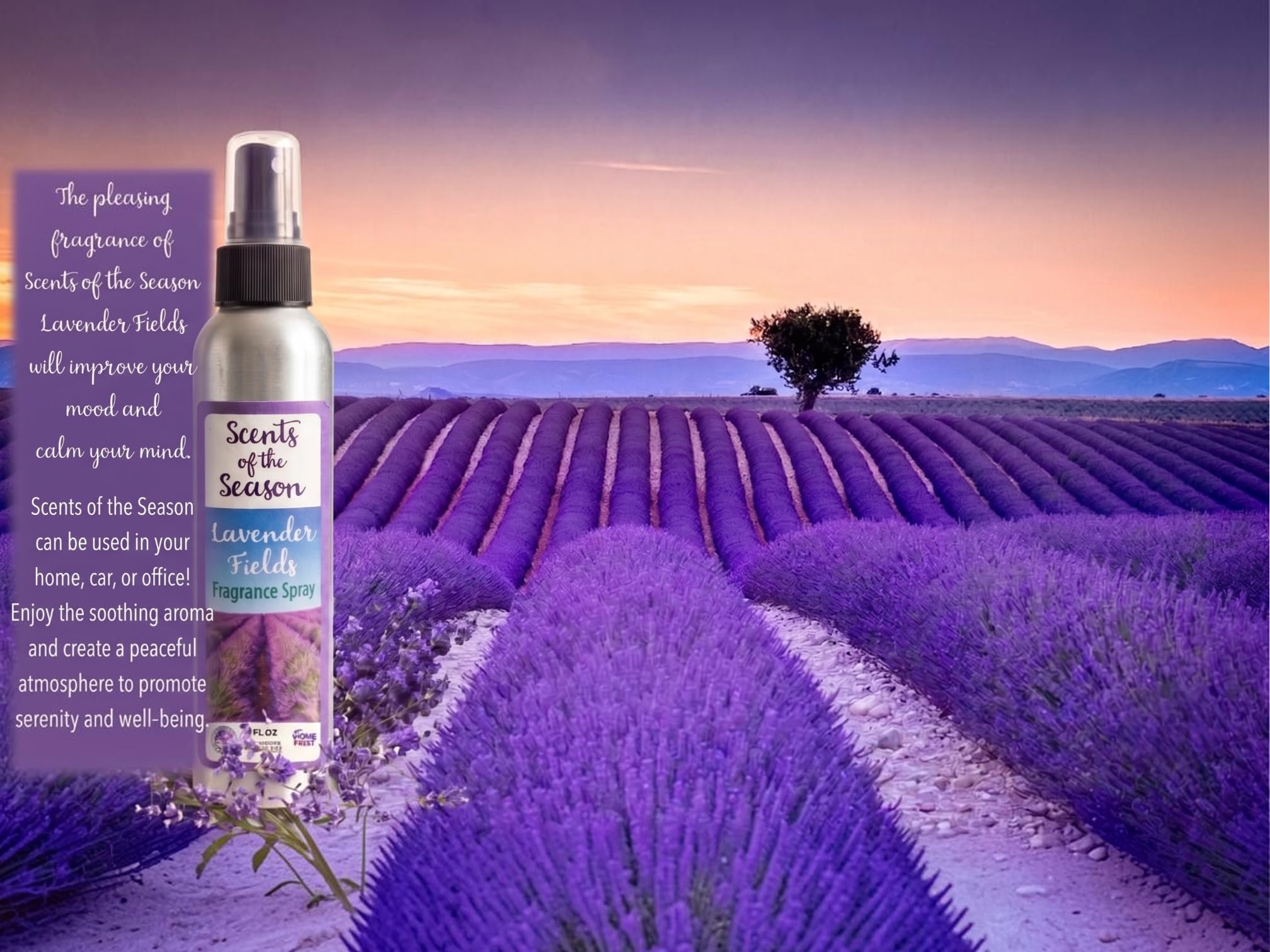 Amazon.com: Home First Essential Oil Fragrance Spray, Lavender, 4