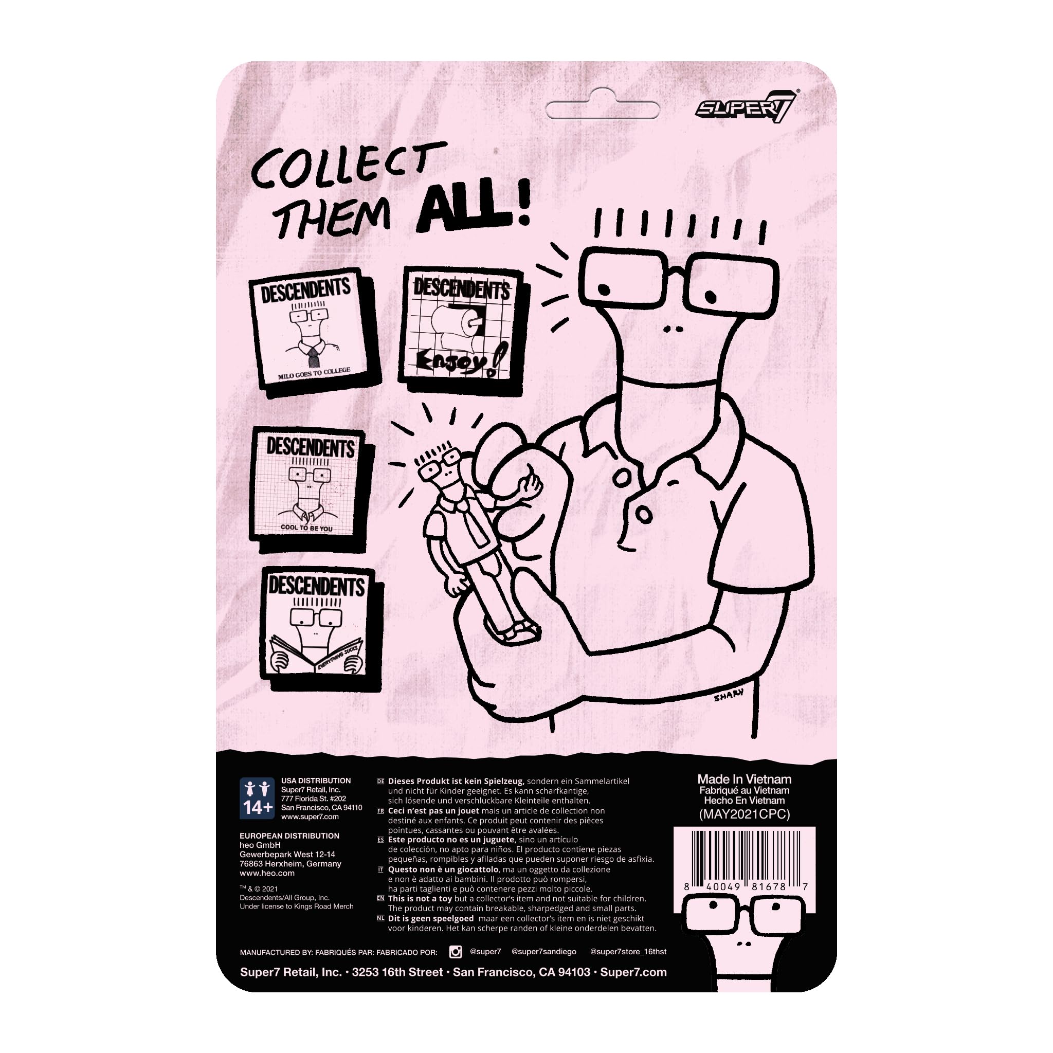 Amazon.co.jp: ディセンデンツ Re Action フィギュア Descendents