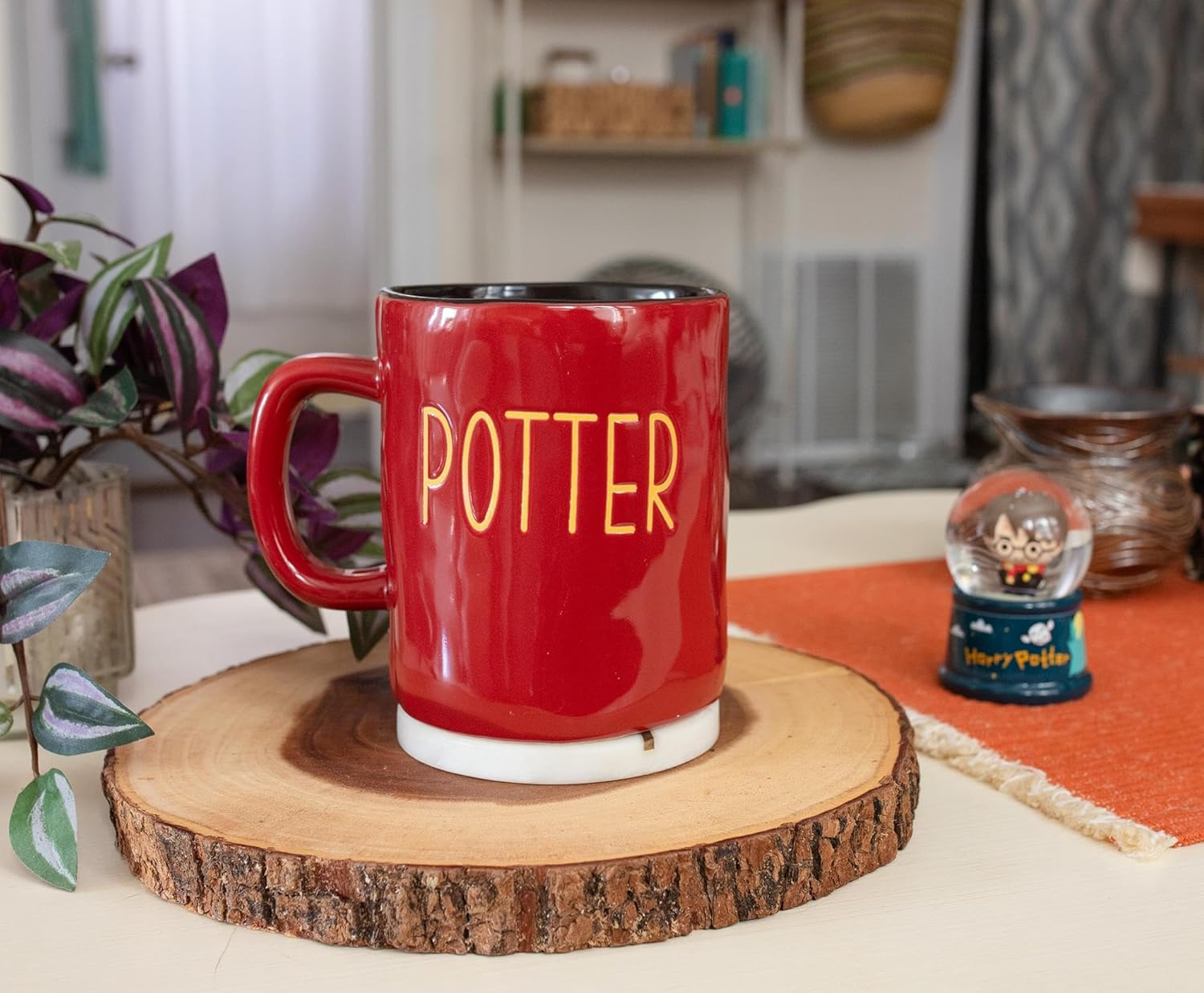 Silver Buffalo Harry Potter Wax Resist Ceramic Pottery Mug | Large Coffee Cup For Tea, Espresso, Cocoa | Holds 25 Ounces - Image 5