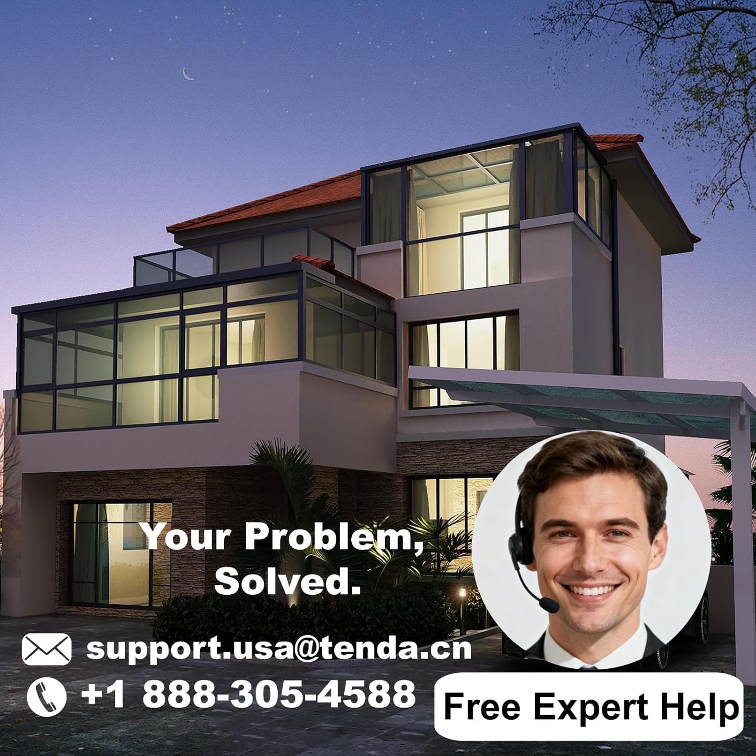 Tenda WiFi Range Extender AC1200, Dual-Band867Mbps 5GHz/300Mbps 2.4GHz, WiFi Booster Suitable for Every House, One Ethernet Port(A18 V4.0) - Image 10