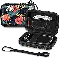 Vista 8 de Funda protectora rígida para Freestyle Libre 3 2 / Libre Reader, ligera, a prueba de golpes, funda de transporte para diabéticos con clip y asa Negro