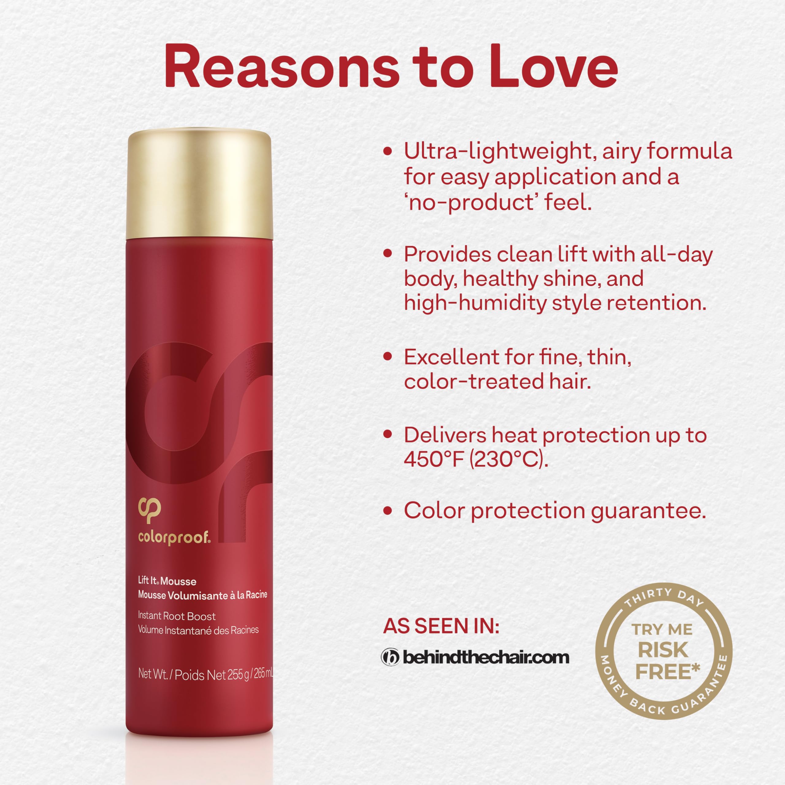 ColorProof Lift It Volumizing Hair Mousse with Color Protection