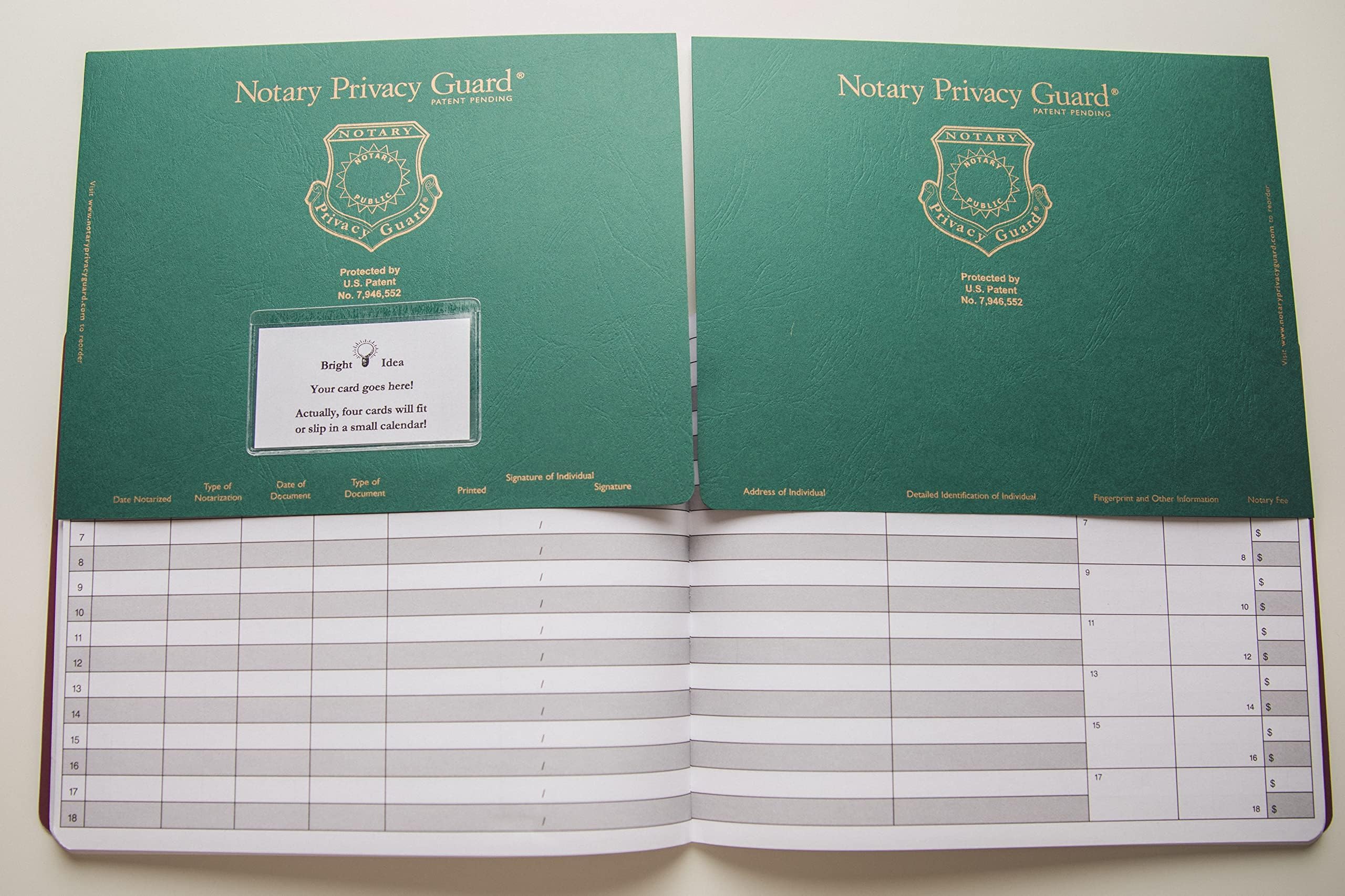 Suitable for Dome Notary Journal