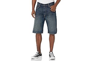 Men's 569 Loose Straight Denim Knee Length Shorts