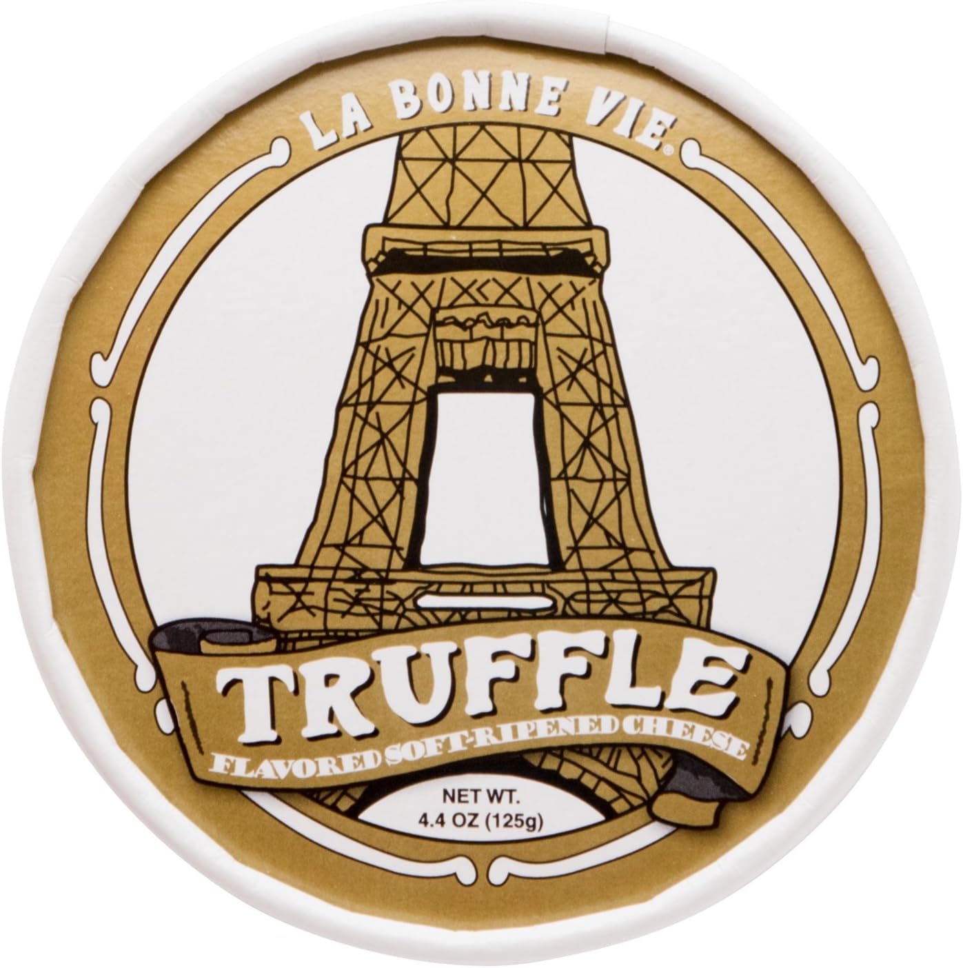 La Bonne Vie French Style Brie with Truffles, 4.4 oz