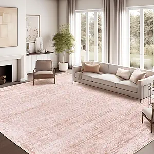 zesthome 8x10 Area Rugs for Living Room, Non-Slip Backing Washable Rug, Modern Abstract Area Rug, Stain Resistant Rugs for Bedroom, Ultra-Thin Large Area Rugs, Area Rug 8x10