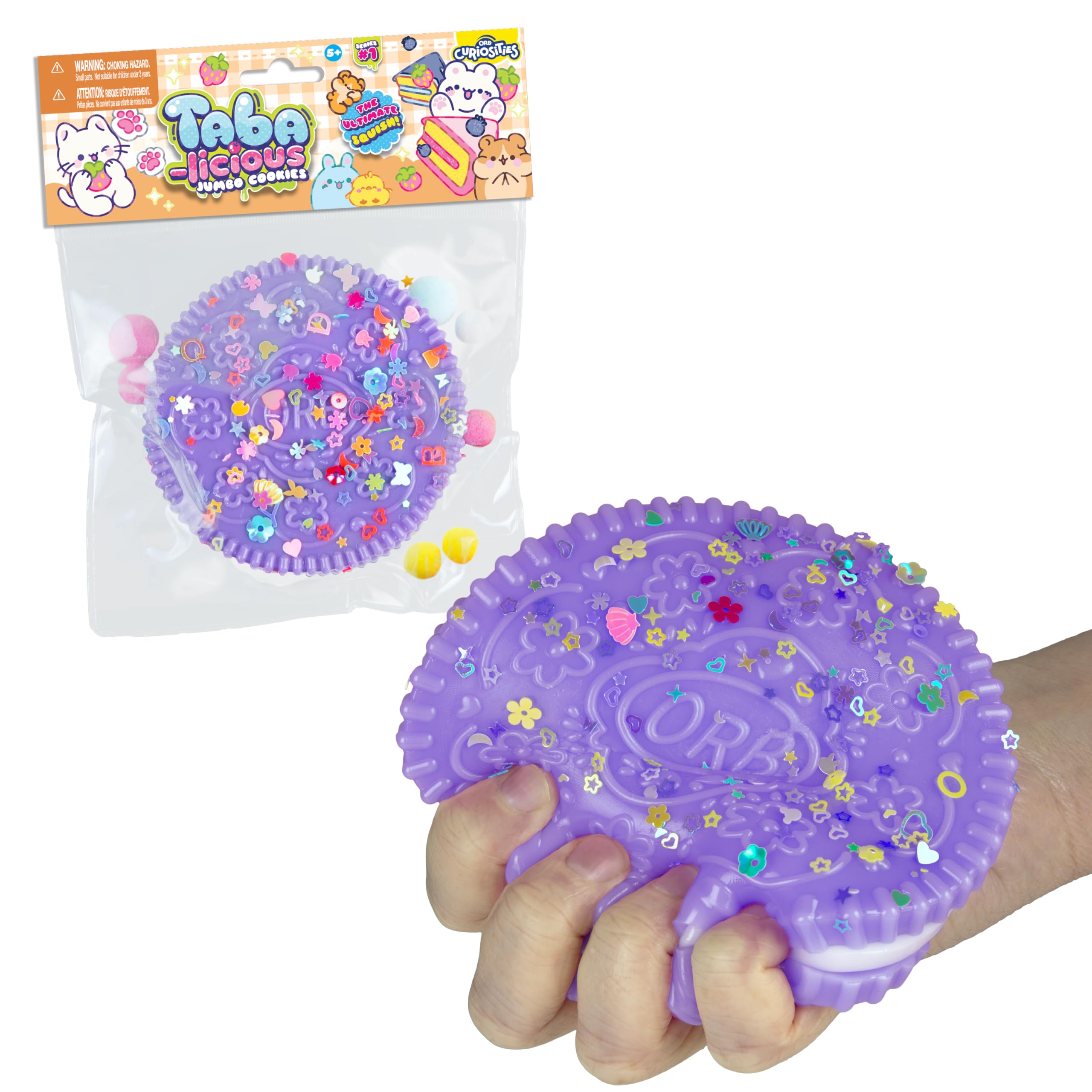 Amazon.com: ORB Curiosities Tabalicious Jumbo Purple TABA Squishy