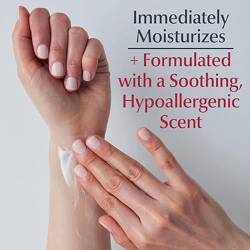 Miniatura 2 de Eucerin Advanced Repair Loción nocturna perfumada, loción corporal hidratante de 48 horas para piel seca con un aroma calmante hipoalergénico, sin