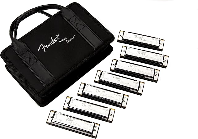 Kit 7 Gaitas Blues Deluxe Fender