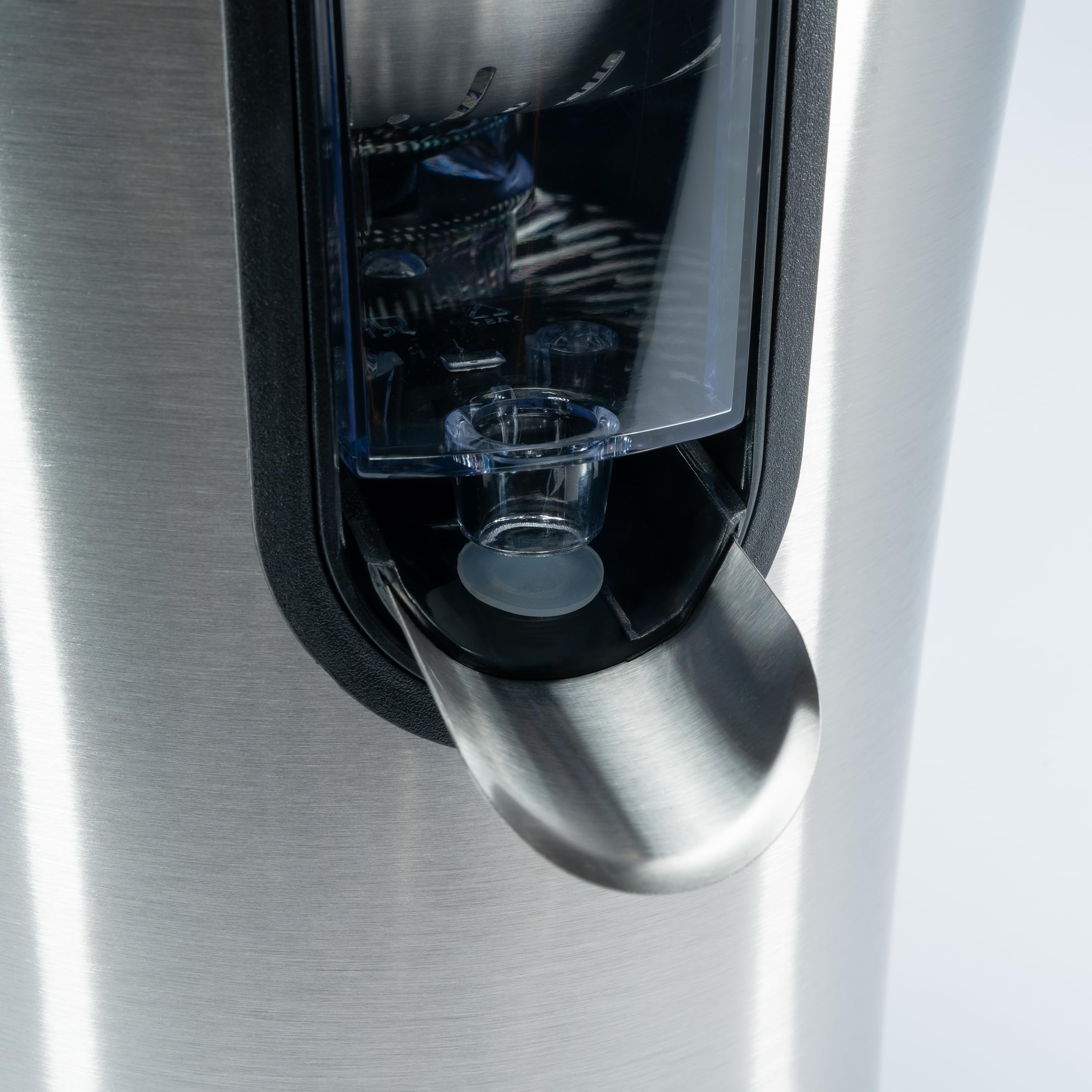 RGV Arancia Express - Spremiagrumi Elettrico – Spremiagrumi Elettrico a Leva 160W, Cono e Filtro in Acciaio Inox, Beccuccio Antigoccia Regolabile, Microswitch di Sicurezza