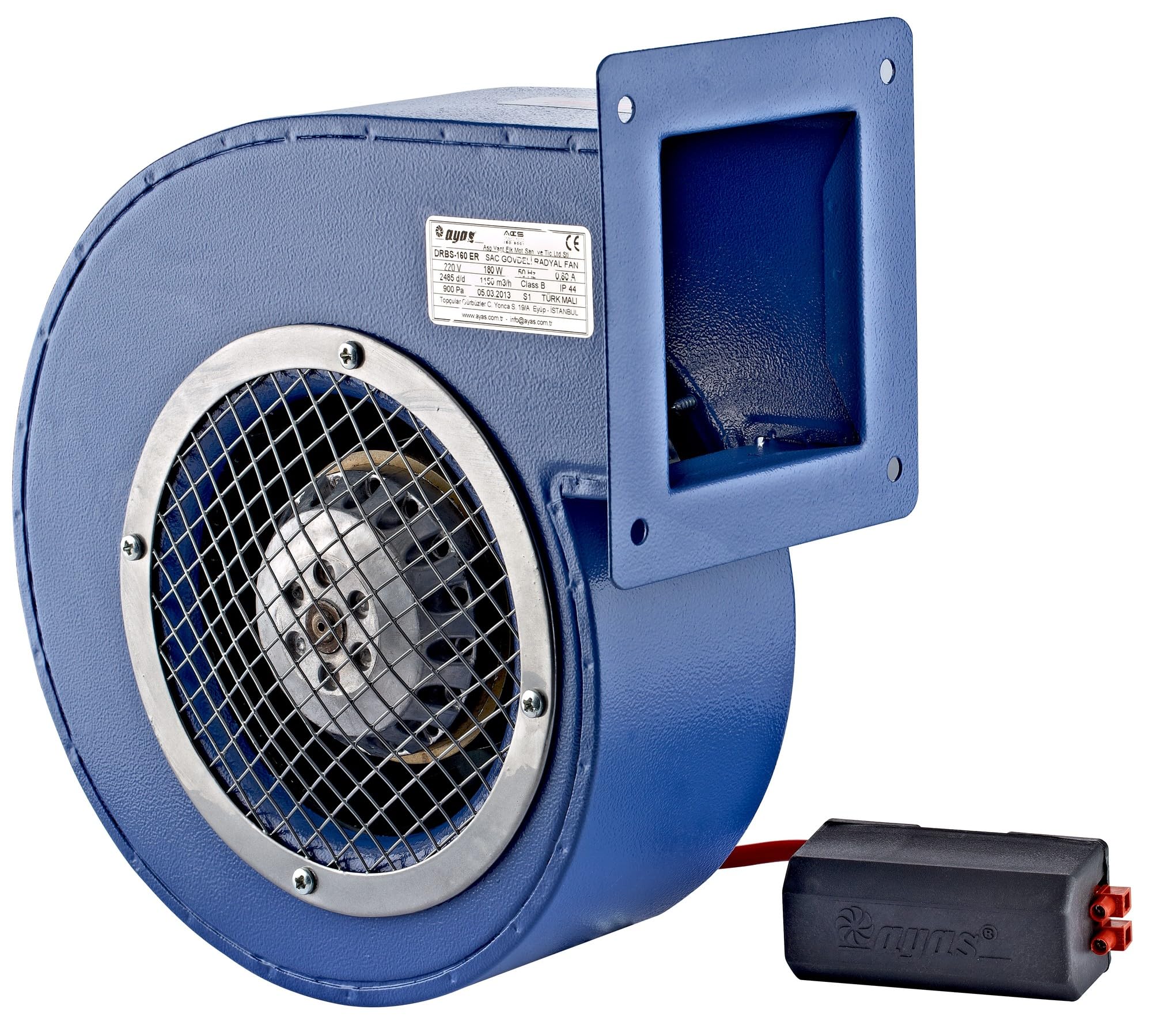 Commercial Forward Curved Radial Metal Heavy Duty Extractor Centrifugal Exhaust or Blower (SGF-140-800m3/h)
