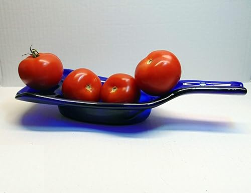 Miniatura 5 de UpC- Plato de inmersión reciclado para botellas de vino azul cobalto