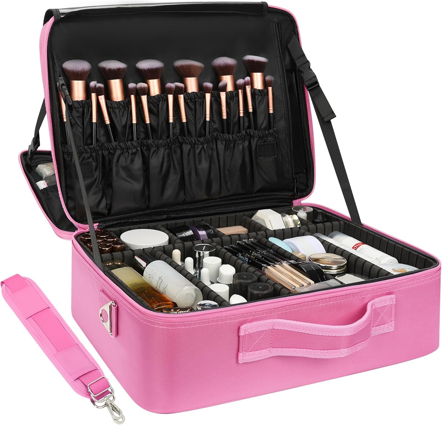 Relavel Extra Large Makeup Case Travel Train Case Bhutan Ubuy