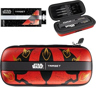 Target Darts Star Wars Darth Maul BOA Wallet | Premium Dart Case with Sith Design, Swiss Point Tip Storage, Rigid Outer Shell & Organised Accessories Holder