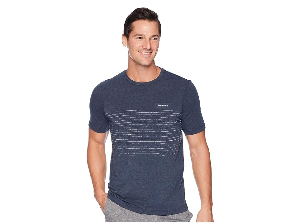 

TravisMathew Laze T-Shirt (True Navy/Black) Men's T Shirt