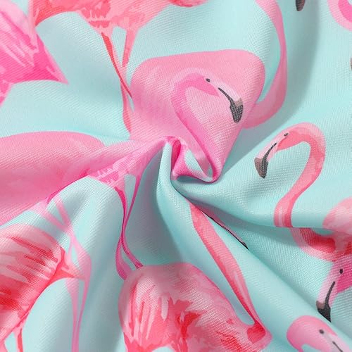 Miniatura 9 de Traje de baño de una pieza con cremallera de manga larga para bebé niña con gorro