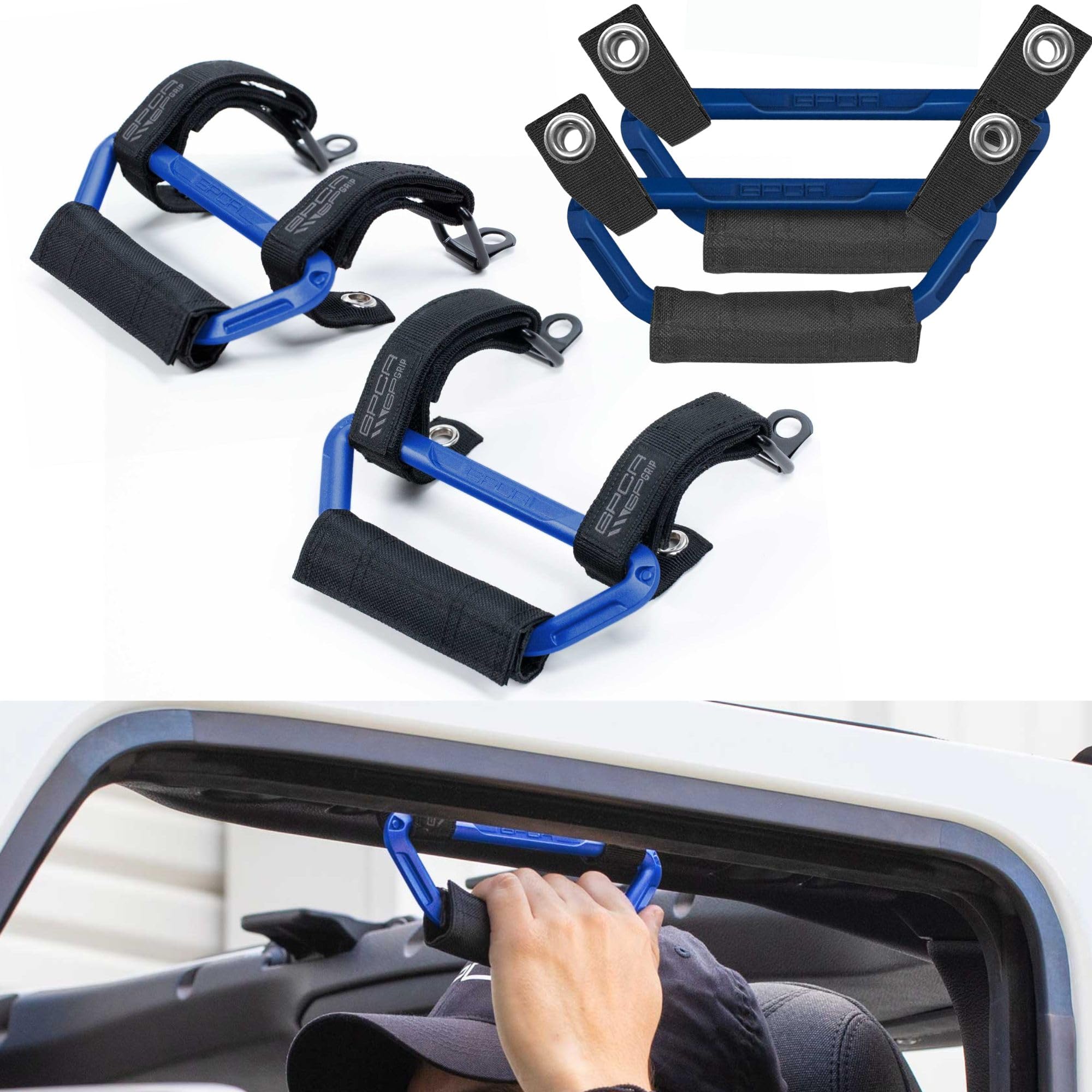 GPCA GP Grip Air Grab Handles, Jeep Wrangler JL/JT/4xe, 2024+