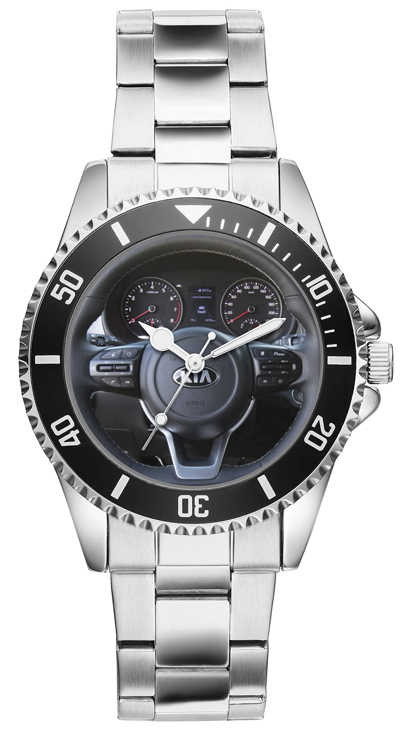 KIESENBERG Orologio da uomo Regalo per Kia Stonic Fan Cockpit