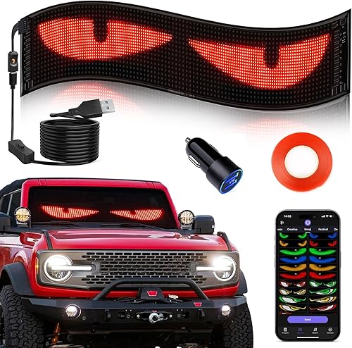 Miniatura 11 de Letrero LED para Negocios Programable Panel de Matriz Flexible FPCB Animación Mensaje de Texto Desplazante Letrero de Escaparate Publicitario