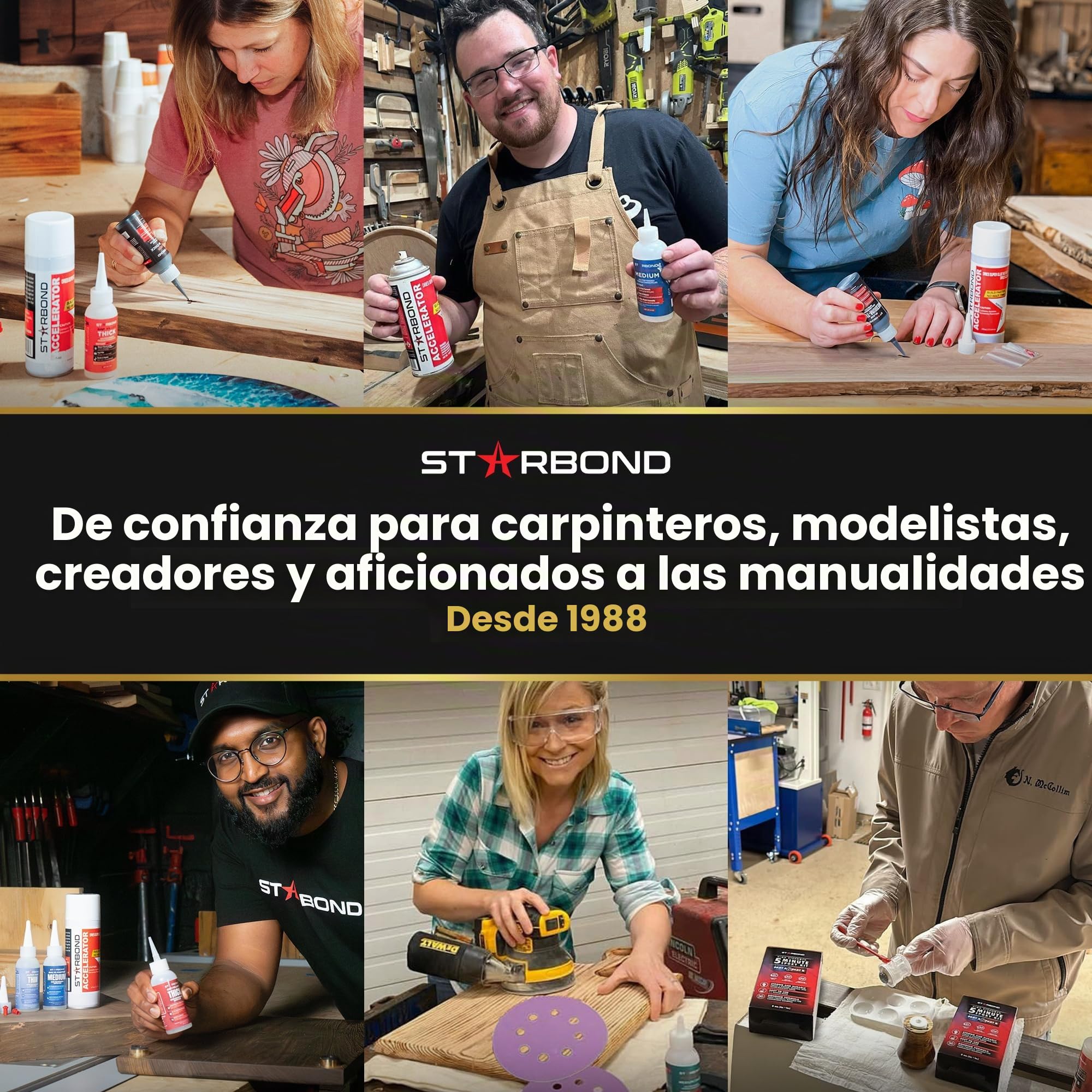 Starbond EM-02 Super Fast Thin - Adhesivo de cianoacrilato instantáneo prémium, pegamento instantáneo con una tapa adicional y micropuntas, 59 ml (para carpintería, tallado de bolígrafos, pasatiempos, estabilización, acabado, incrustación)