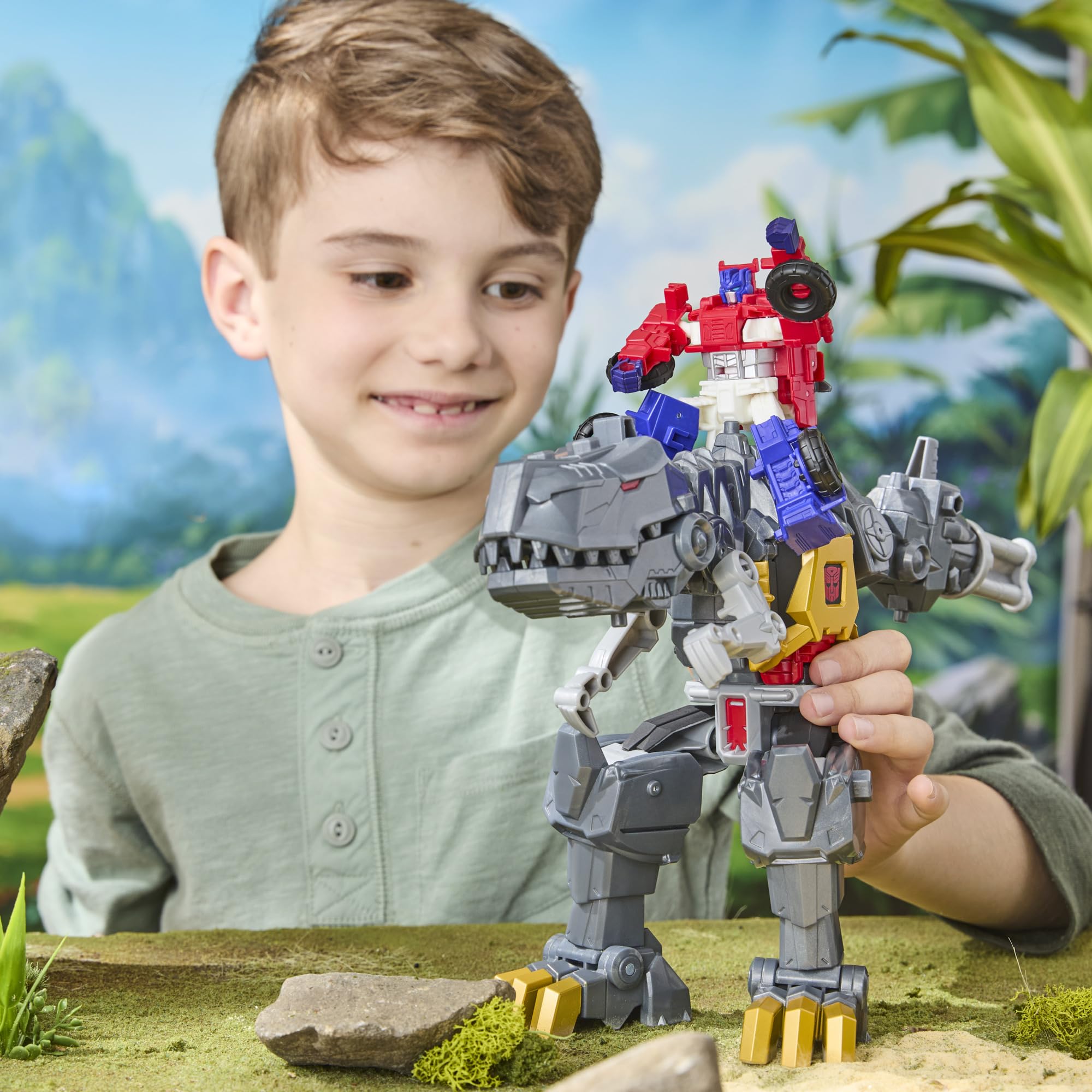 Transformers CYBERWORLD, Figura de acción de Grimlock Mandíbulas de Batalla