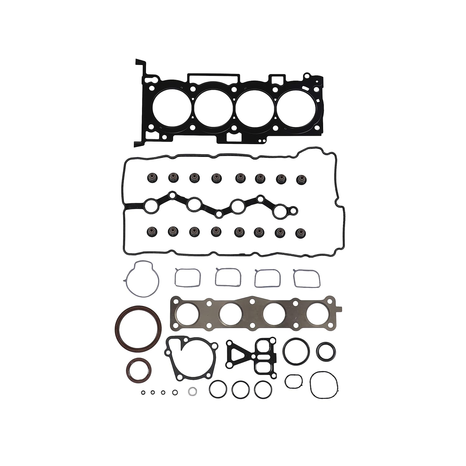 DNJ FGS1094 Full Gasket Set for 2011-2016 Hyundai Kia Optima Sonata 2.4L L4 16V DOHC 2359cc