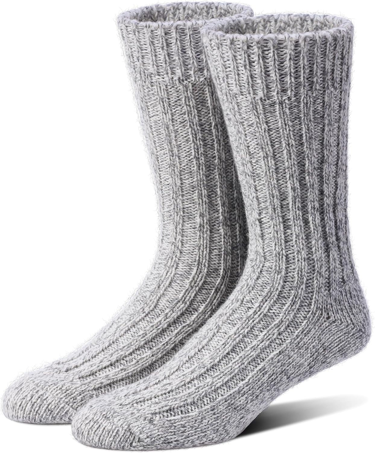 97% Merino Wool Crew Socks – 2 Pairs for Hiking, Work, Skiing 97% Merino Wool Crew Socks – 2 Pairs for Hiking, Work, Skiing