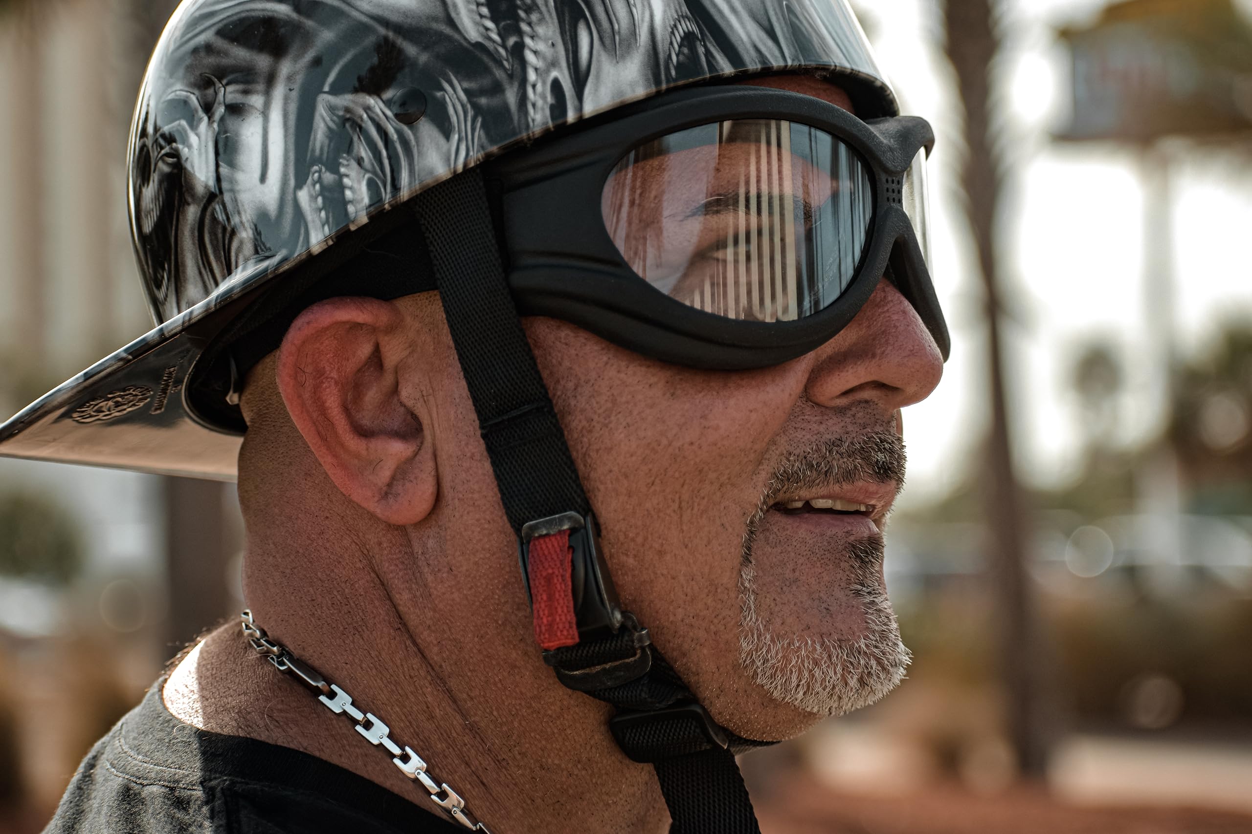 3 paia di occhiali di sicurezza Global Vision Big Ben antinebbia per moto Fitover con montatura nera imbottita con lenti trasparenti fumé e specchio guida