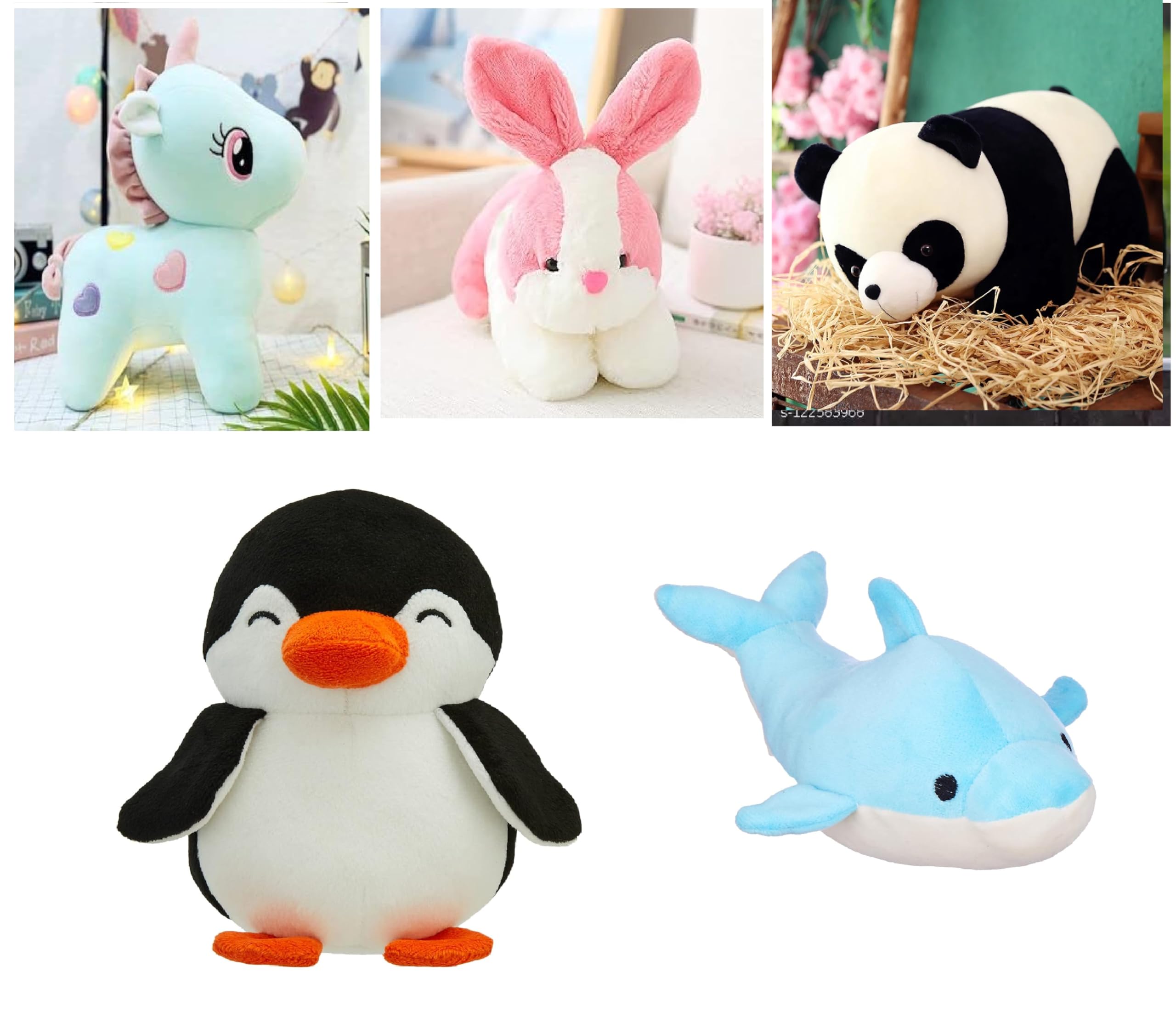 BAKKU TOYS Soft Toy for Girls/Kids [Set of 5] Teddy Bear Toy Kids| | Soft Stuffed Plush Animals Combo 5_04 (B0CRPHD7LL) Amazon Price History, Amazon Price Tracker