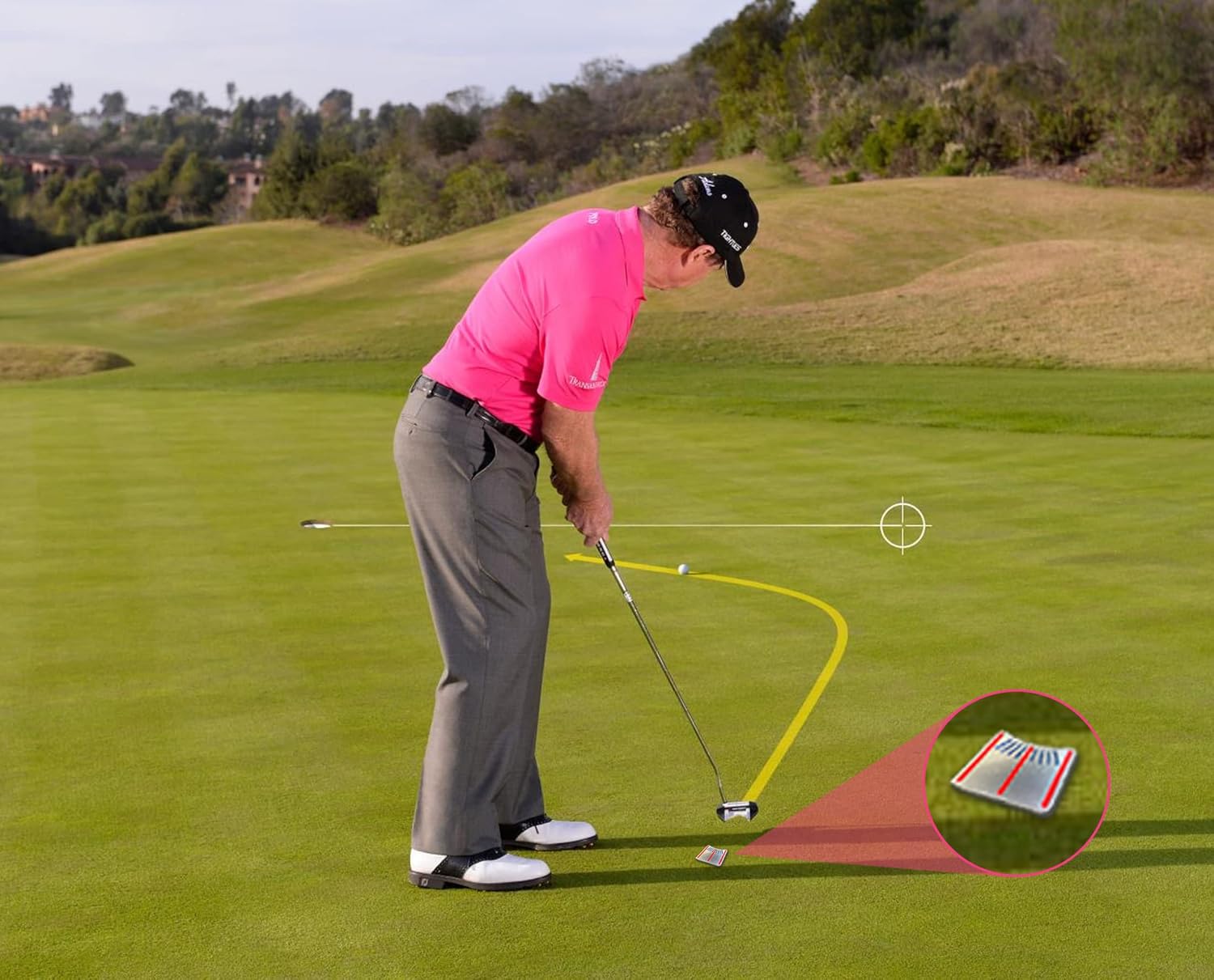 review UVGK Golf Ball Liner Ball Marker, Golf Alignment Kit, Golf Alignment Ball Markers for Putting, Divot Tool Golf Accessories for Men Women Kids