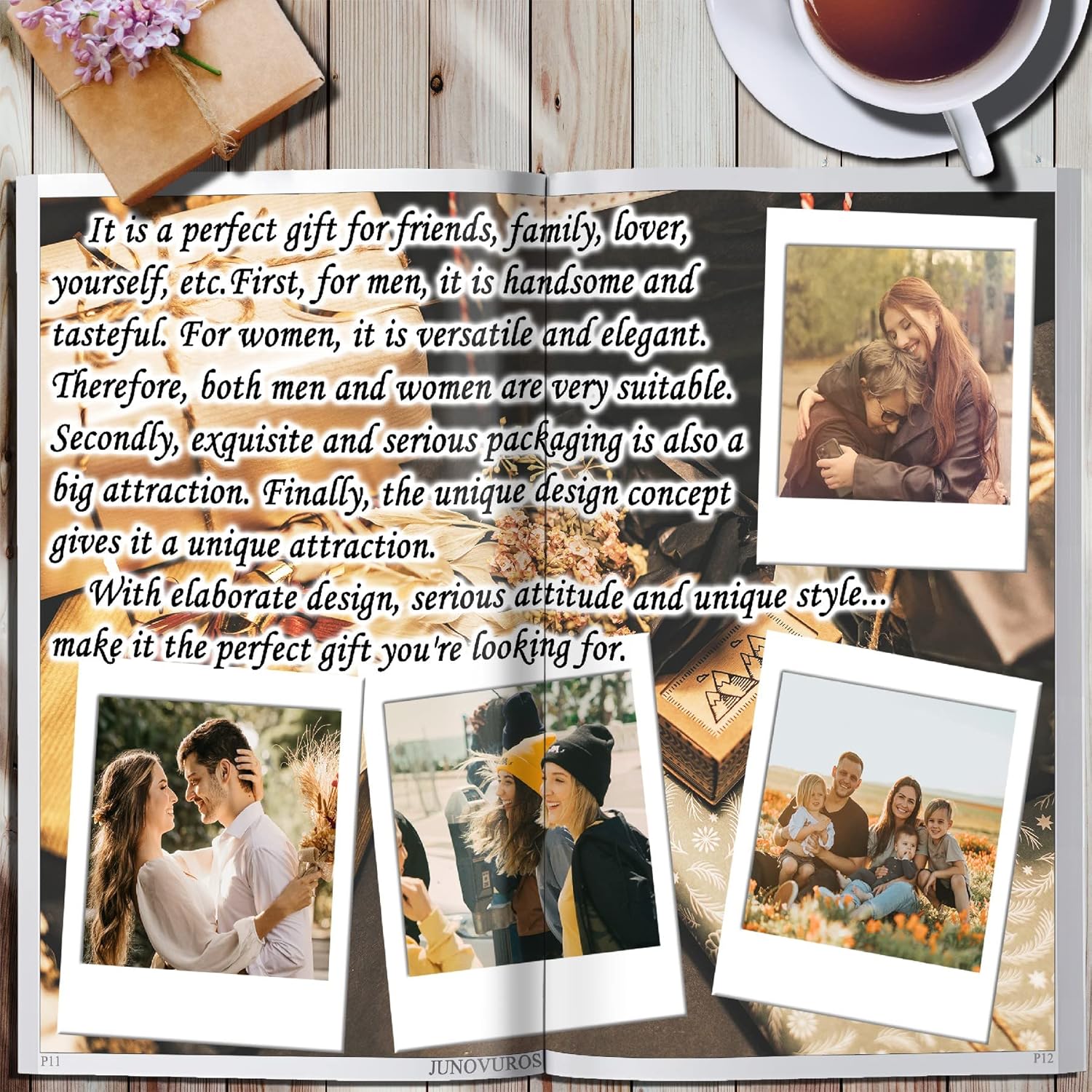 JUNOVUROS 2 Sizes Round St. Christopher Pendant Necklace for Men Women Engraved Style Protection Medal Religious Jewelry Gift, Gold/Silver - Image 9