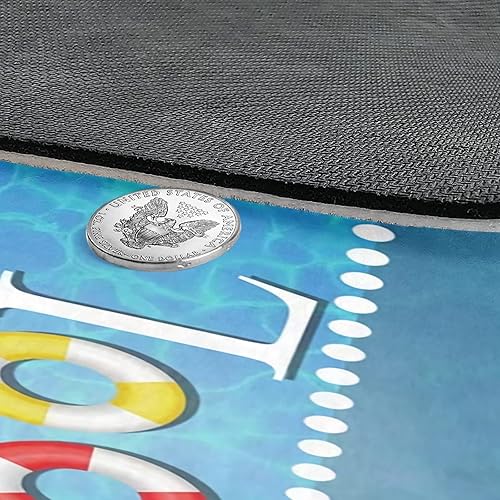 Miniatura 5 de Felpudo decorativo para puerta de barro para interiores y exteriores, tapete de entrada para jardín, cocina, 23.6 x 15.7 pulgadas