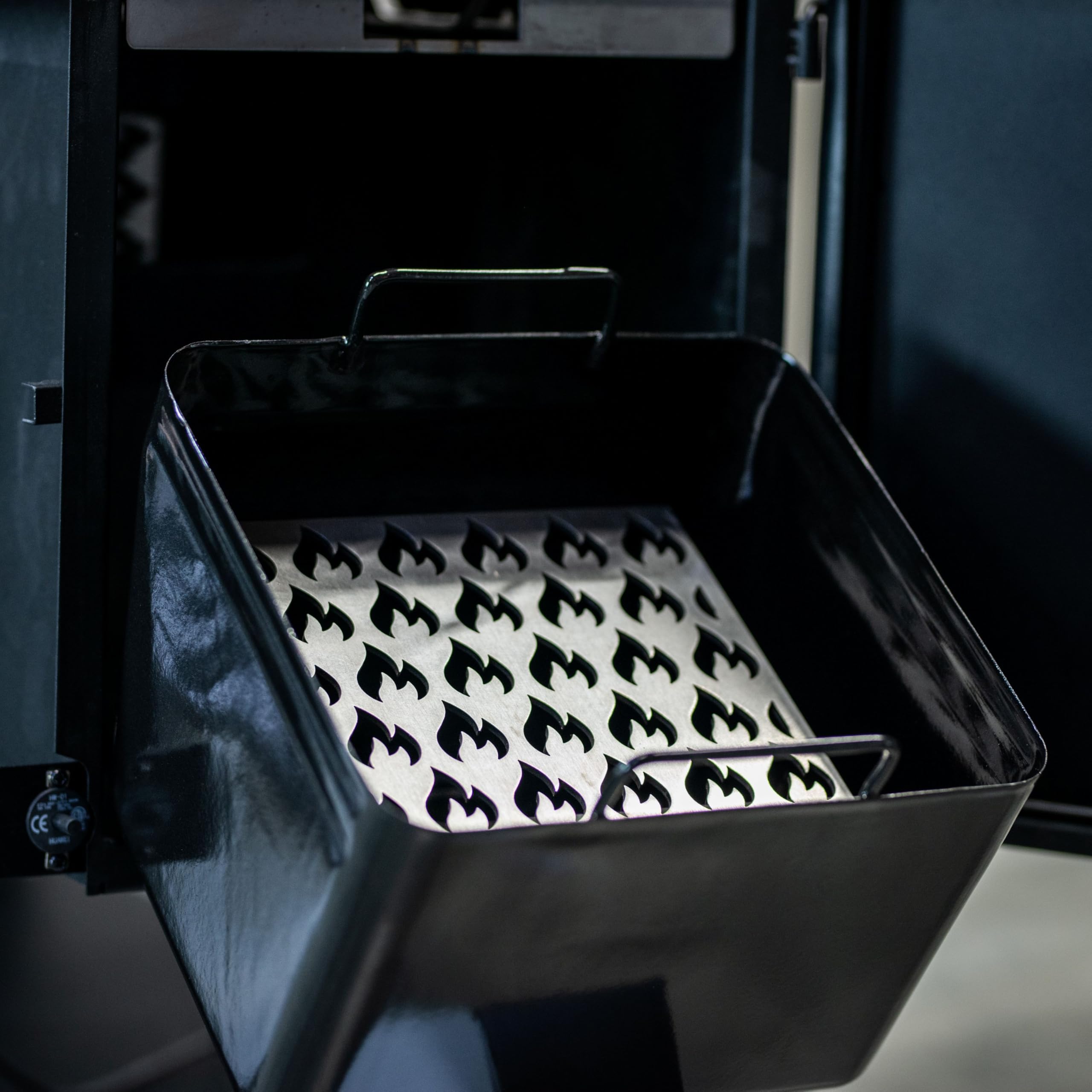 Grillrost.com Das Original Griglia Cenere e Protezione Ventola in Acciaio Inox per Masterbuilt 560/800 / 900/1050
