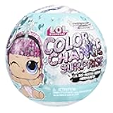 LOL Surprise Glitter Color Change Lil Sis with 5 Surprises- Collectible Doll Including Sparkly Fashion Accessories, Holiday Toy, Great Gift for Kids Girls Ages 4 5 6+ Years Old