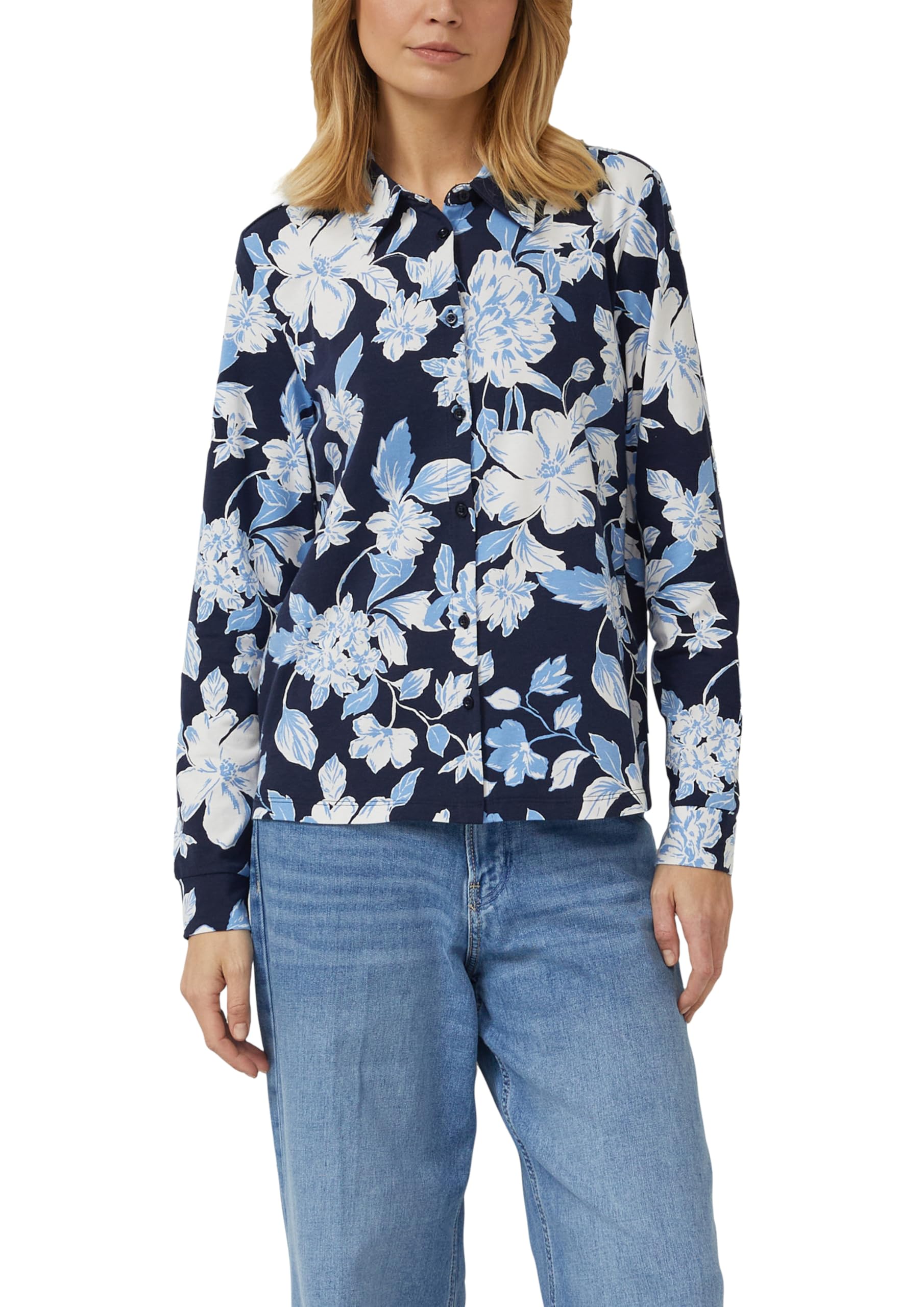 s.Oliver Elastische Jerseybluse