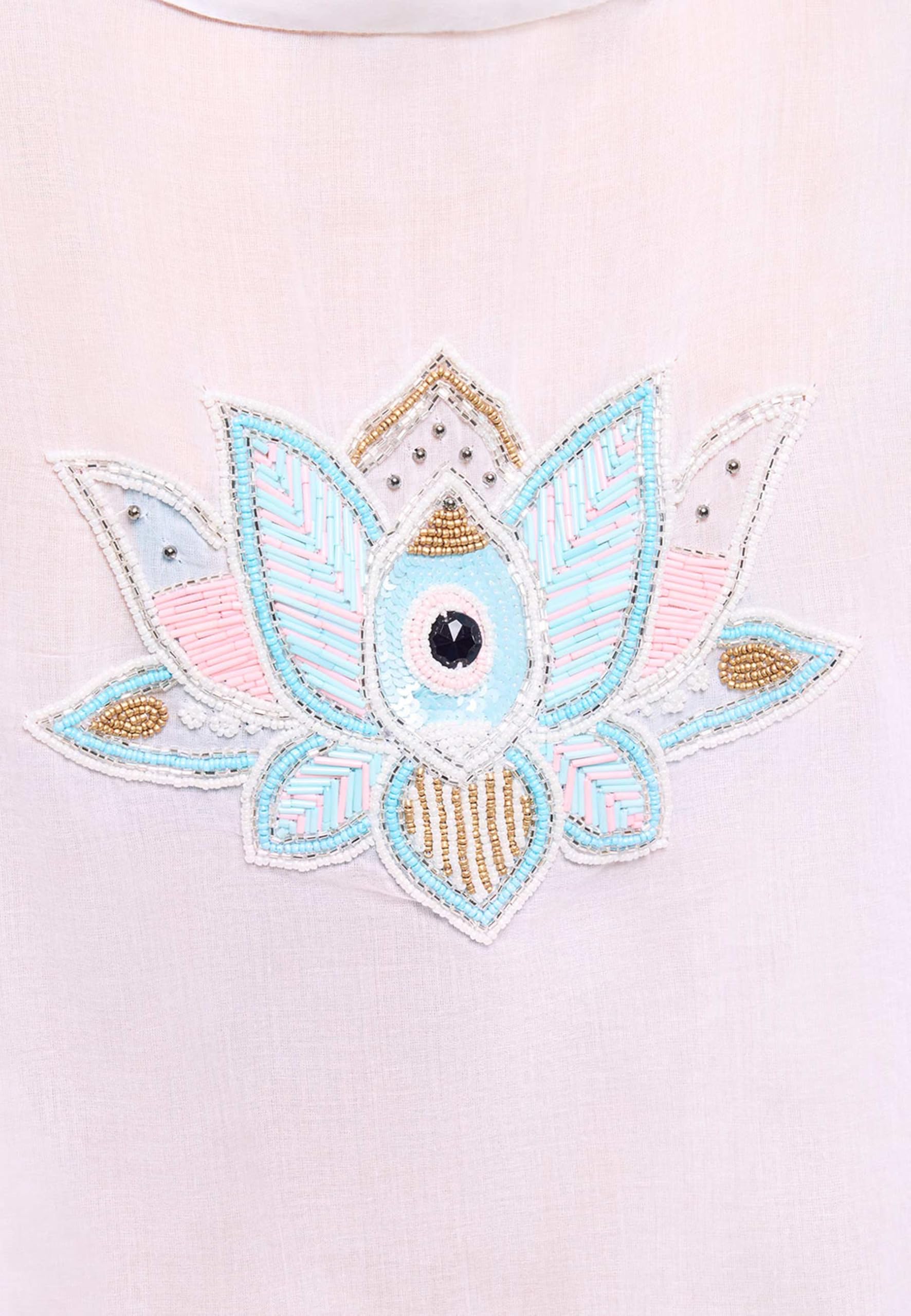KOALA BAY | Lotorose | Kaftan para Mujer | Algodón | Color Blanco