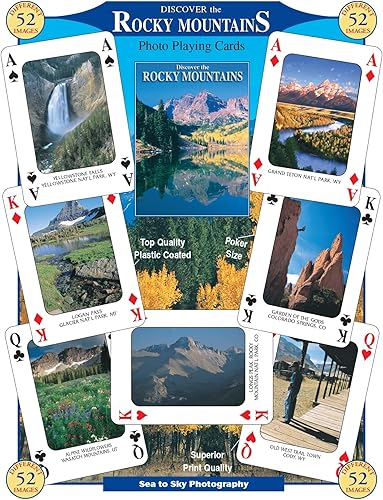 SEA and SKY Descubre las Montañas Rocosas jugando a las cartas