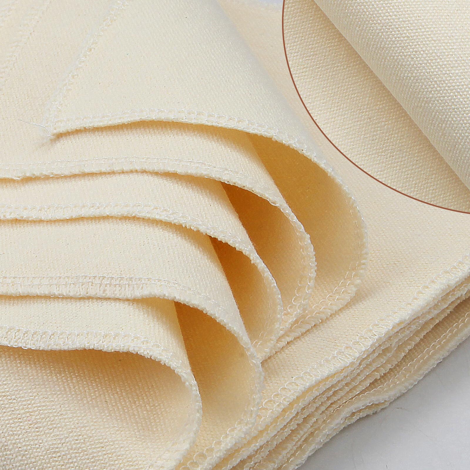 Toile De Boulangerie - 75 X 45 Cm - Toile Naturelle - Pour La