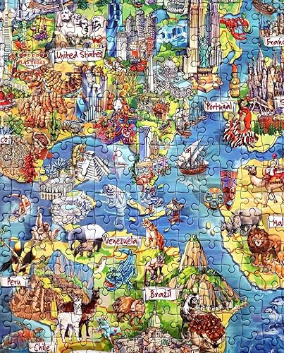 Miniatura 2 de Puzzle: 1000 Mundo maravilloso