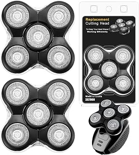 Cabezales de recambio RX5 - Compatibles con las máquinas de afeitar Remington Balder Pro XR1500, XR1501 y RX5 (2 piezas)