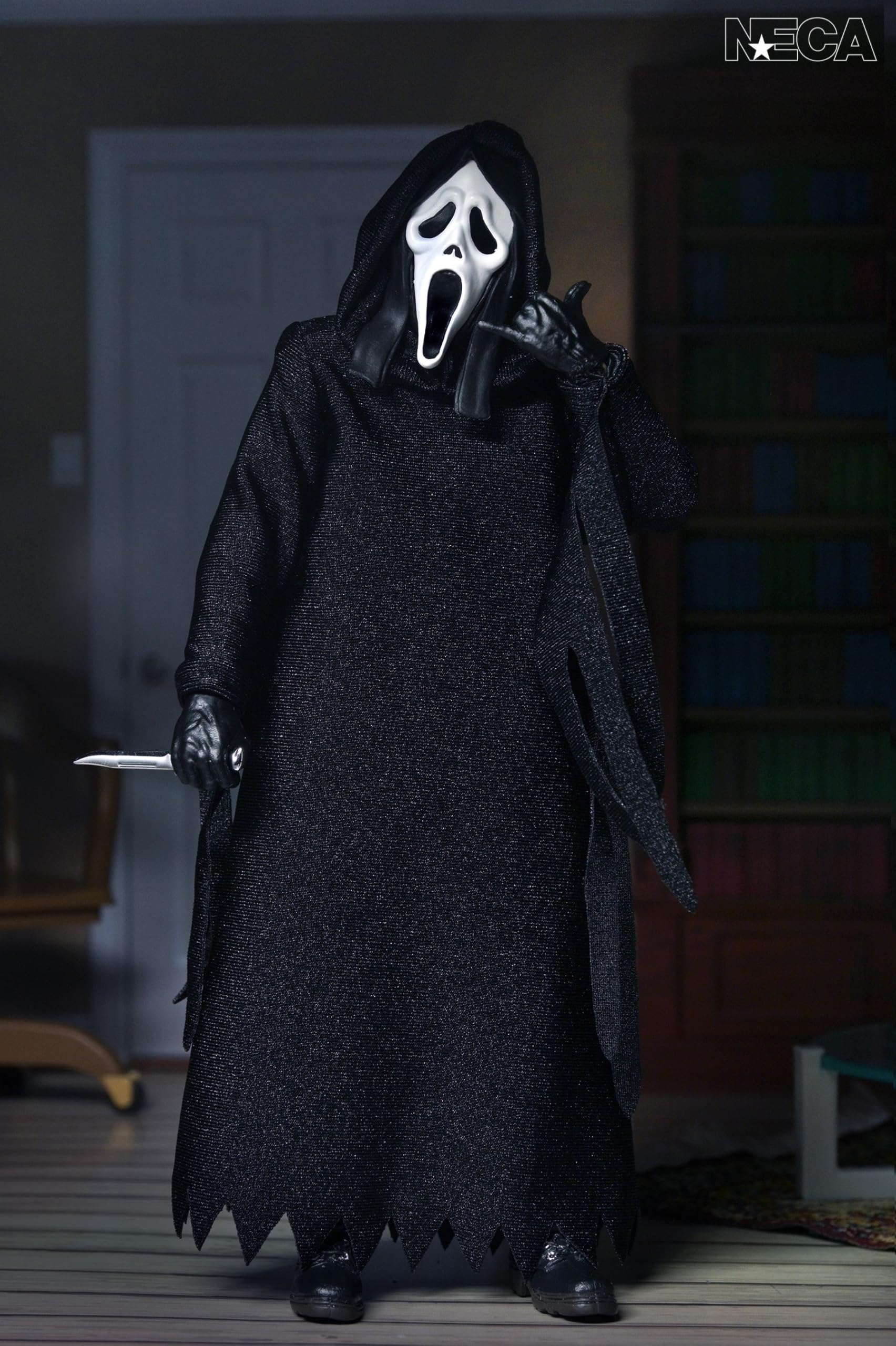 NECA Figura de acción Oficial de Ghost Face Ultimate Ghost Face Returns de 7 Pulgadas Coleccionable