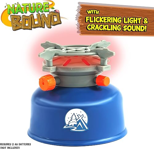 Miniatura 5 de Nature Bound Camp Cookout Set - un emocionante juego de campamento de 15 piezas para niños, juguete perfecto para jugar al aire libre para niños