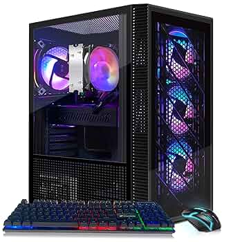 Amazon.com: STGAubron Gaming PC Computer Desktop,AMD Ryzen 5