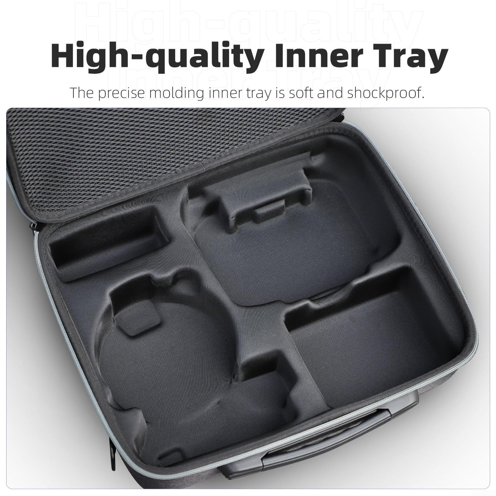 Custodia per drone, custodia portatile per drone DJI Flip Drone, custodia portatile per DJI Flip Custodia da trasporto portatile, custodia rigida in EVA impermeabile protettiva, Come da immagine
