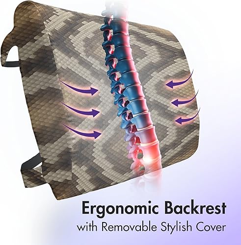 Miniatura 166 de Lunarable Teal Travel Pillow Neck Rest, Aquatic Fauna Theme Hand Drawn Style Various Starfish in Blue Shades, Memory Foam Traveling Accessory for