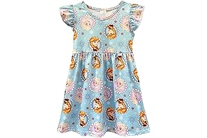 Adorable Olaf Dress for Little Princesses